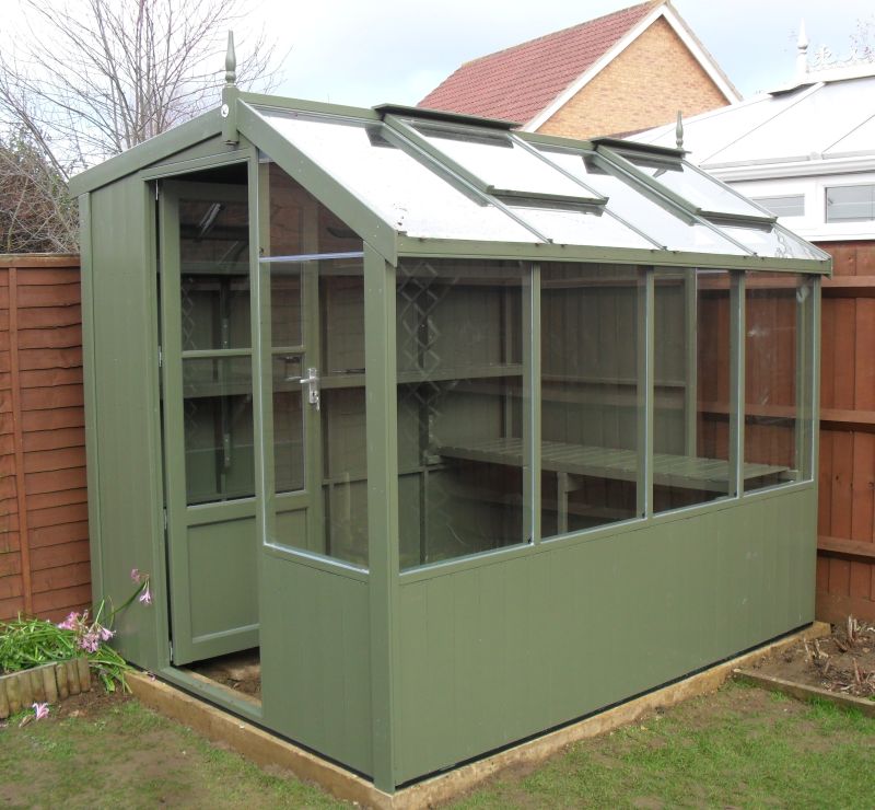 6x12 Swallow Jay Wooden Potting Shed